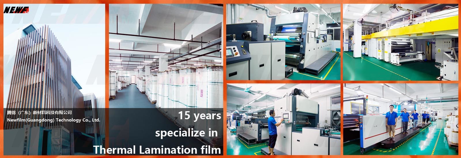 Qualität Laminierungs-Filmstreifen usine