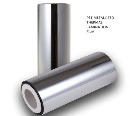 Good price Aluminium helle metallische Glanz Polyester Film Rollen hervorragende Barriere Eigenschaften für das Drucken von Kunststoff-Boxen Verpackung Online