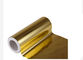 Kundengebundener metallisierter BOPP-Film-Funkeln-Goldaluminiumfolie-lamellierter Polyester-Film