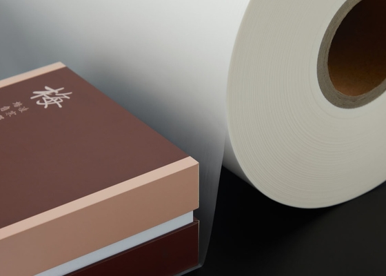 Good price Durchsichtiges Klebstoff BOPP Velvet-Feeling Soft-Touch Thermal Lamination Film Roll Online