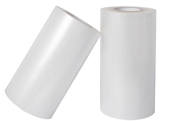 Good price Präzisionsverpackung Substrat 25-Mikron Glanz BOPP Dual-Adective Coating Film in 3600mm Jumbo-Rolle für Feuchtigkeitssicherung Online