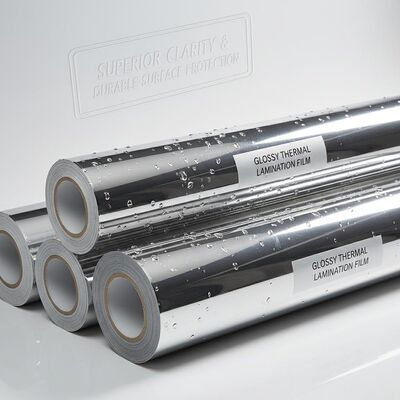 Ein guter Preis. Glänzende Wärmelaminierungsfolie, wasserdicht, für eine höhere Klarheit und einen dauerhaften Oberflächenschutz ausgelegt Online