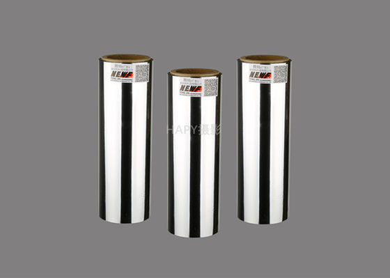 Good price Polyestermetallisierter Haustierfilm, Thermal Silberlaminierungsfilm Roll 1500 mm Breite Online