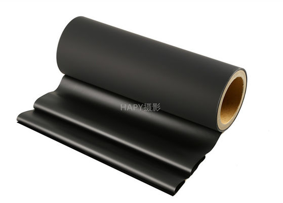 Good price Laminierungs-Film 30 Mic Black Color Matt der leichten Berührung thermischer des Samt-BOPP Online