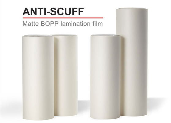 Good price 350mm thermischer Laminierungs-Film Anti-Verschleiss-30mic glatter BOPP für den Druck und das Verpacken Online