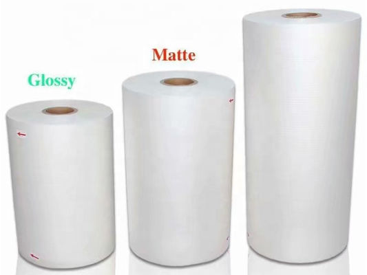 Good price 25 Mikron Bopp Matte Thermallamination Film für Papierprodukte Verpackung 4000m Online